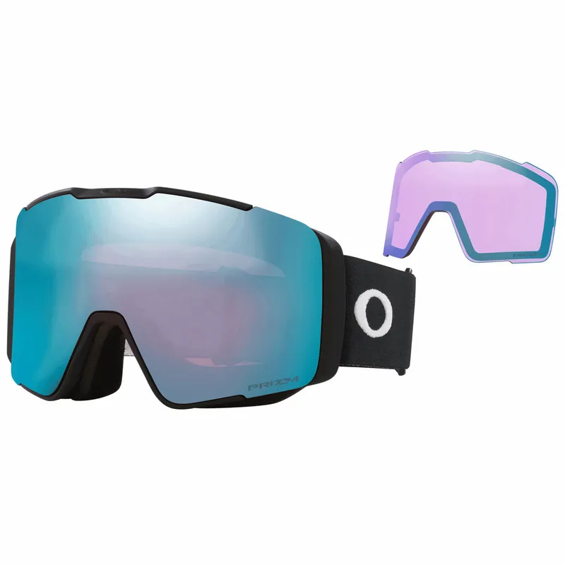Oakley Line Miner Pro L Matte Black Prizm Sapphire Iridium & Prizm Iced Iridium
