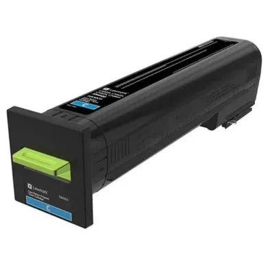 Lexmark 72K20C0 Tonerkassett cyan, 8.000 sidor