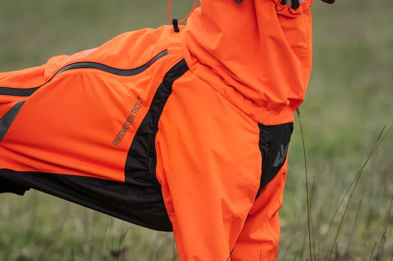 Non-stop dogwear Fjord Overall Raincoat Orange/Black - 60