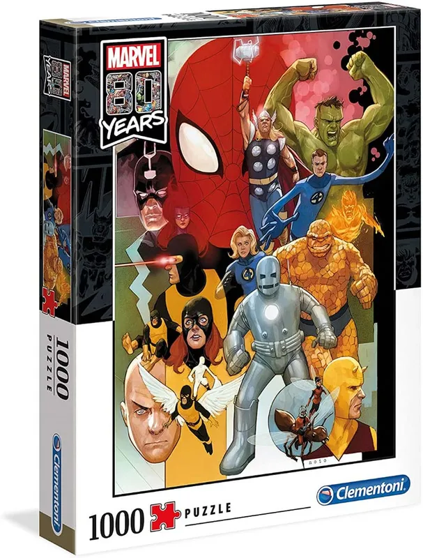 Pussel – Marvel 80 års jubileum 1000 bitar