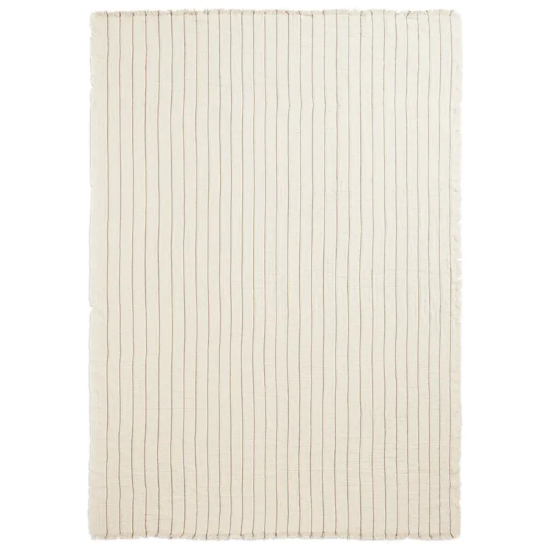 Ferm Living, Aires Överkast 160×240 cm Undyed