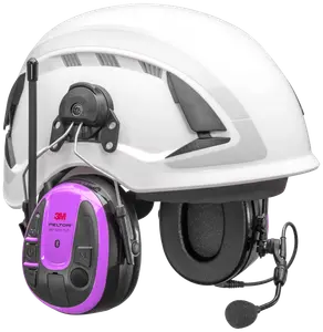 3M Peltor WS Alert XPI+ Hörselskydd Bluetooth & mobilapplikation, hjälmfäste