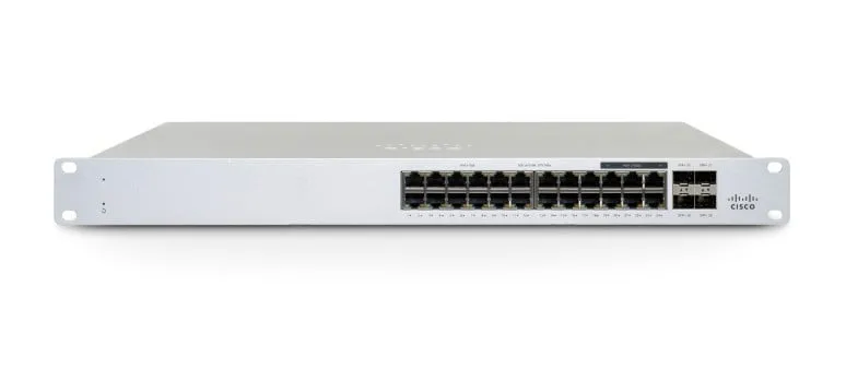 Cisco Meraki Ms130-24p 24-port Cloud Managed Poe 370w Switch