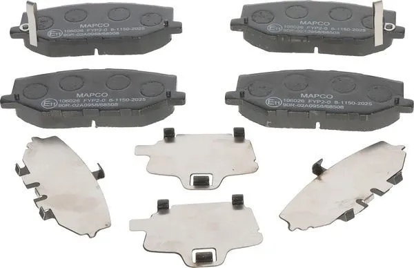 Bromsbelägg MAPCO 106026