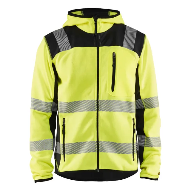 VARSELJACKA 4923 2120 STICKAD GUL/SVART 4XL | Beijerbygg Byggmaterial