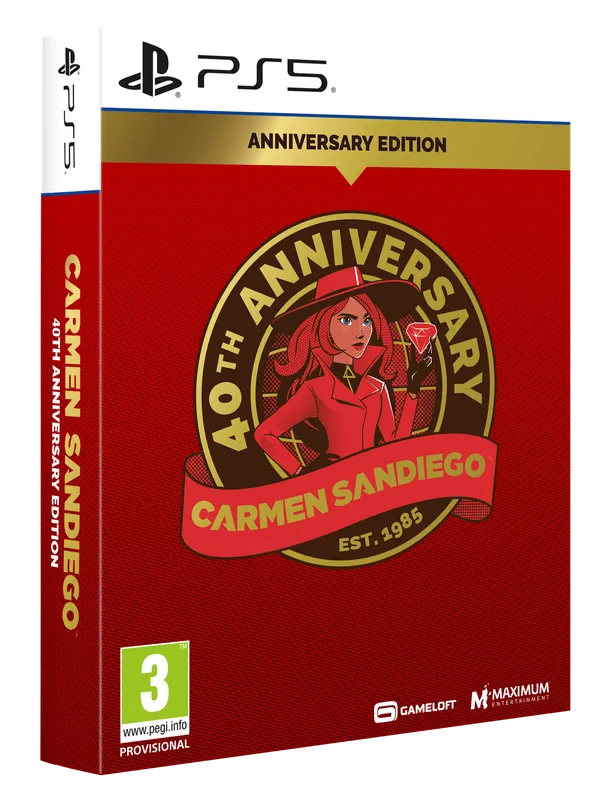 Carmen Sandiego (40th Anniversary Edition) – Sony PlayStation 5 – Action / äventyr
