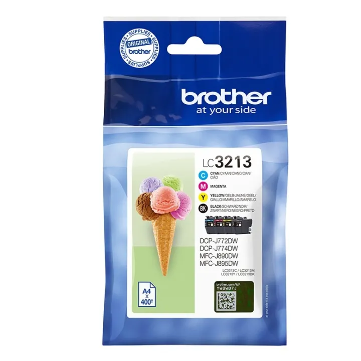 Brother LC3213VALDR / LC 3213 Value 4-Pack