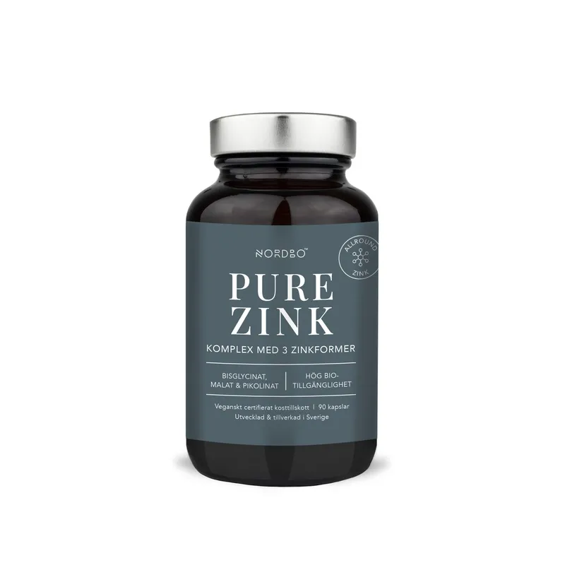 Köp 2 få 25% | Nordbo Pure Zink 90 kapslar
