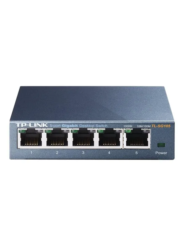 TP-Link TL-SG105PE Administrerbar gigabitswitch 5 portar PoE+