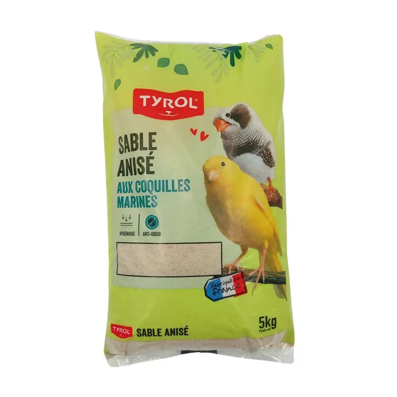 Tyrol Shell Sand med Anisfrö 5 kg
