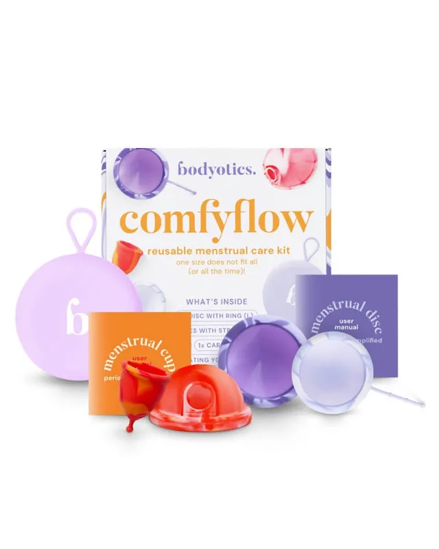 Bodyotics Period Care Set 3 Mensdiskar S & L + Liten Menskopp