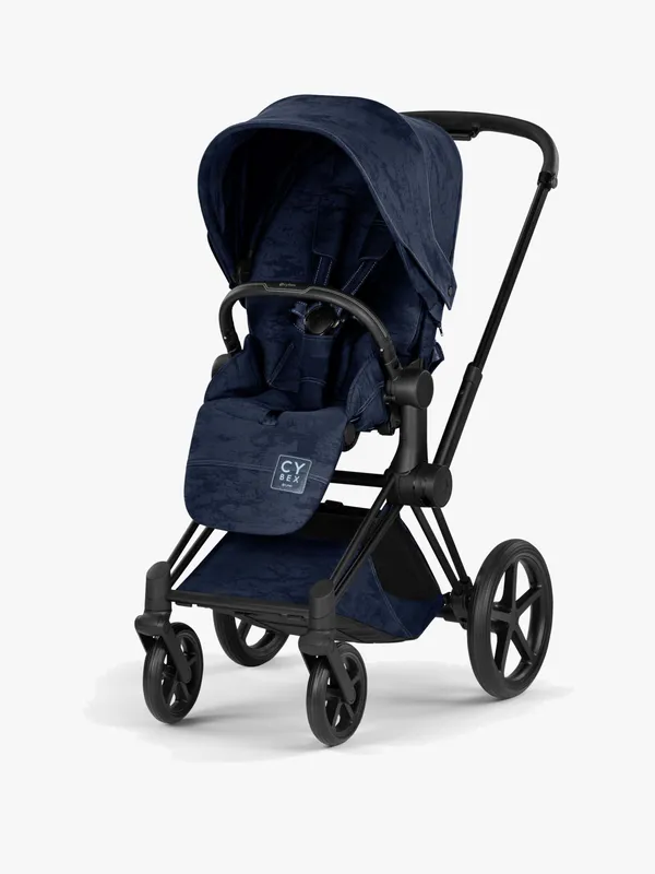 Cybex PRIAM Sittvagn, Rebellious Luxury Denim/Navy Blue