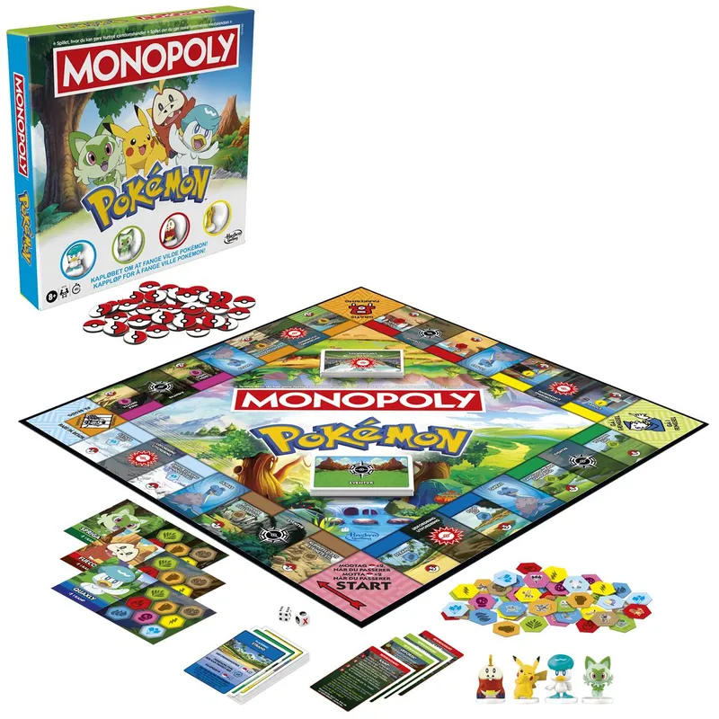 HASBRO Brädspel Monopoly Pokemon (NO/DK)