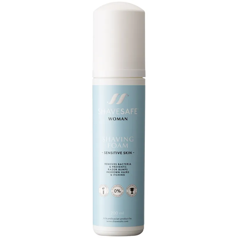 Shavesafe Woman Shaving Foam Sensitive Skin 200 ml