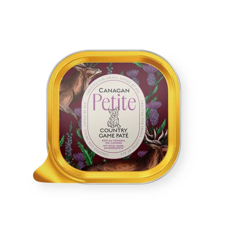 Canagan Petite Country Game Pate Våtfoder till Hund 100 g