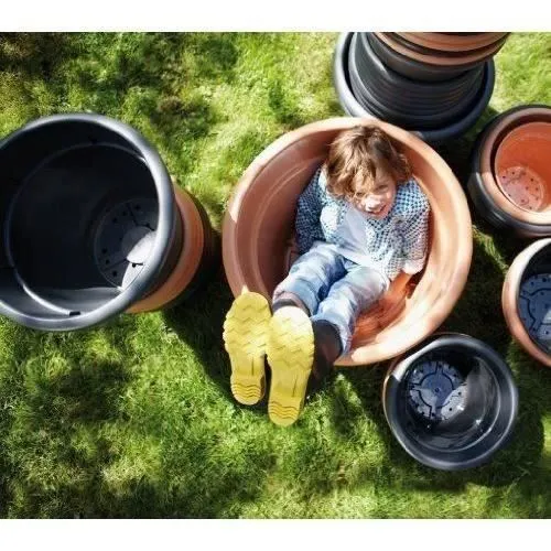 Urna Green Basics Cylinder Svart (Storlek: 64×48,5cm)