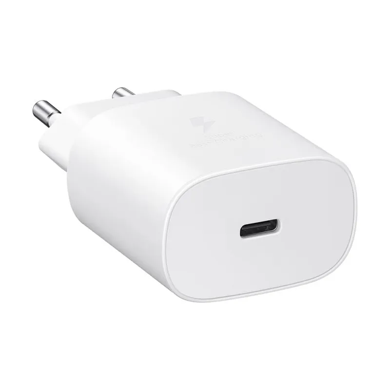 Samsung 25W USB-C Wall Charger Replacement Pack - White (EP-TA800EWE)