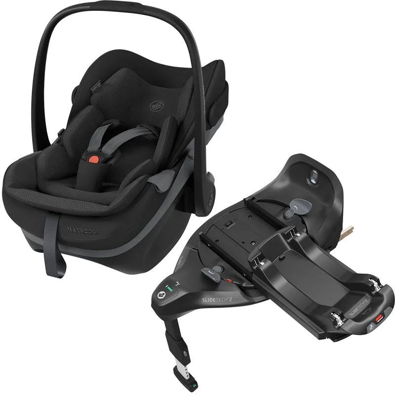 Maxi-Cosi Pebble Slide Pro Babyskydd - Sapphire Sand
