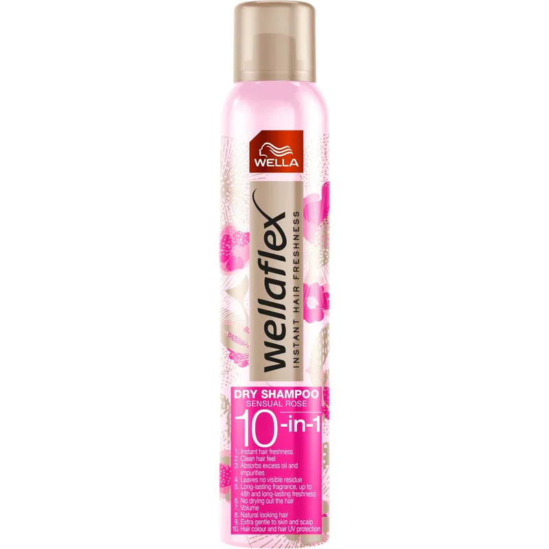 Wella Styling Wellaflex Dry Shampoo Sensual Rose 180 ml