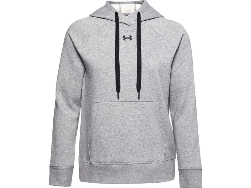 Under Armour Rival Fleece Hoodie Grå X-Large Dam