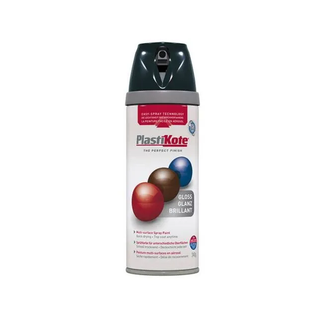 SPRAYFÄRG T&S SVART BLANK PLASTIKOTE | Beijerbygg Byggmaterial