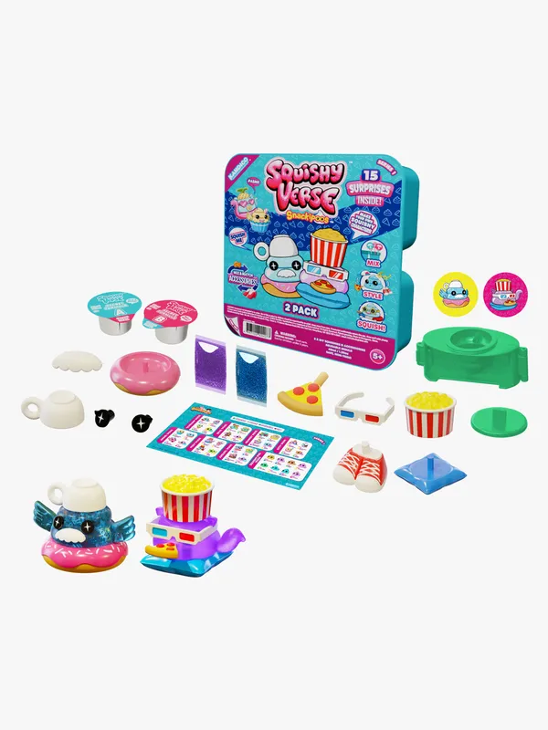 SquishyVerse Snackipoos Lekset 2-Pack