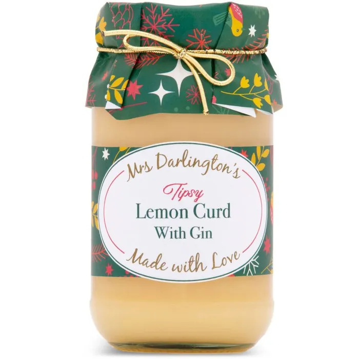 Mrs Darlington Tipsy Lemoncurd med Gin 320g