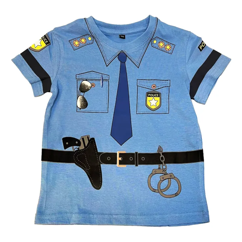 Police Barn T-shirt – X-Small