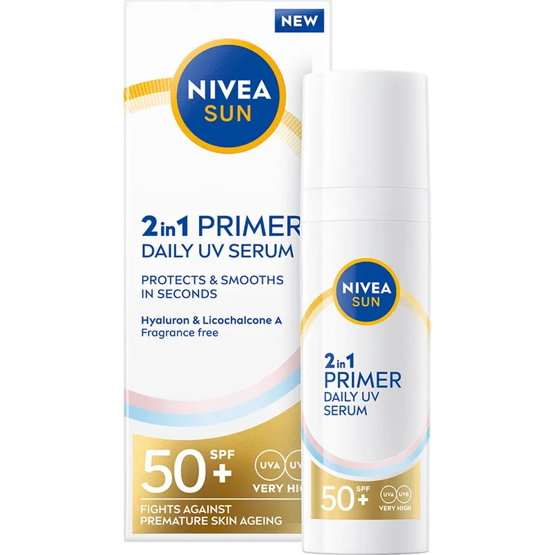 NIVEA SUN UV Face specialist 2in1 Primer Daily UV Serum SPF 50 + 30 ml