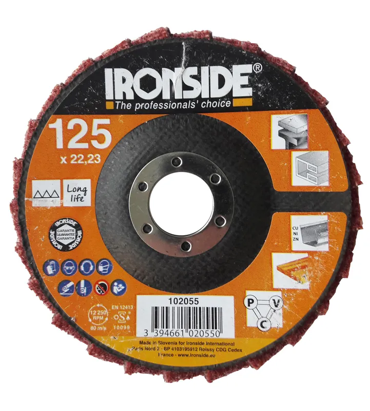 Ironside 102055 Lamellrondell för polering Medium