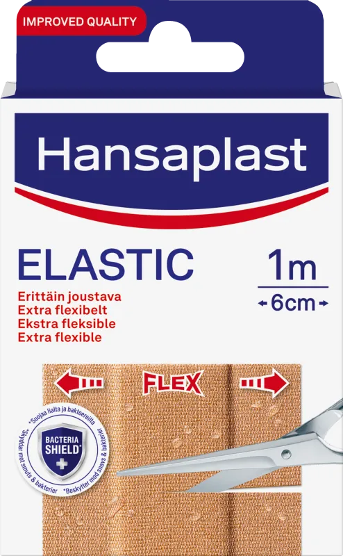 Hansaplast Elastic 1m x 6cm 1 st
