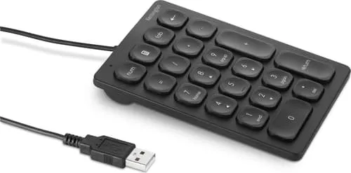 Kensington Kabelansluten Numerisk Knappsats Kabel