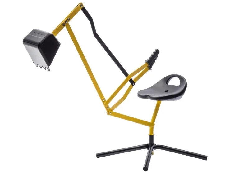 MegaLeg metall Grävskopa Grävmaskin för barn 115 x 85 cm (till sandlåda)