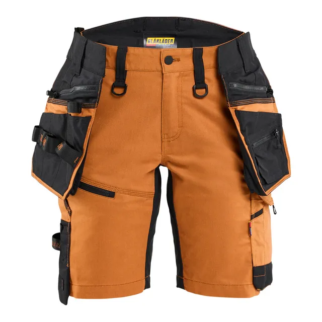 HANTVERKSSHORTS MED STRETCH DAM ROST/SVART C32 | Beijerbygg Byggmaterial