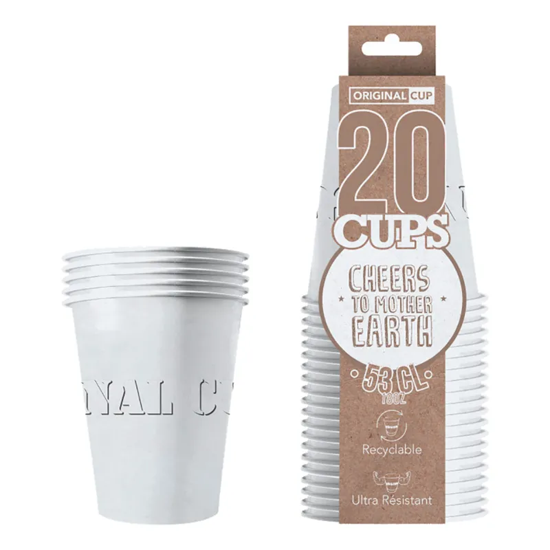 Party Cups Papper Vit – 20-pack