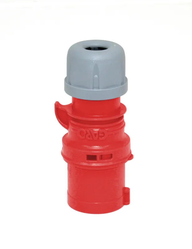 Garo P 316-3 Q Stickpropp IP44, 4-polig 16A, Quick Röd, 3 h