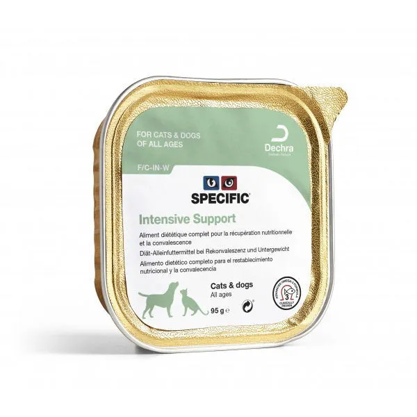 Intensive Support F/C-IN-W för hund & katt - 7 x 95g