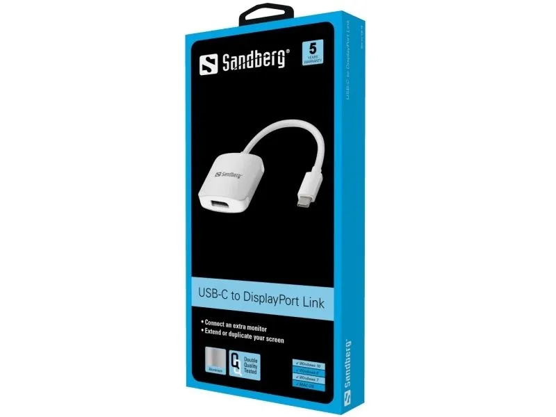 Sandberg USB-C to DisplayPort Adapter