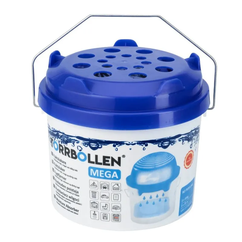 Torrbollen Dehumidifier mega bucket w/3 refill