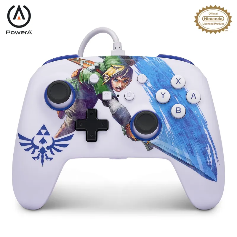 PowerA NSW ENH Wired Controller – Master Sword Attack /Nintendo Switch