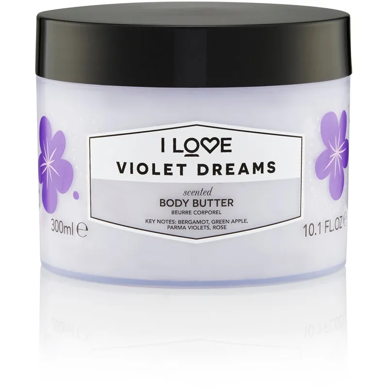 I Love Violet Dreams Scented Body Butter – 300 ml