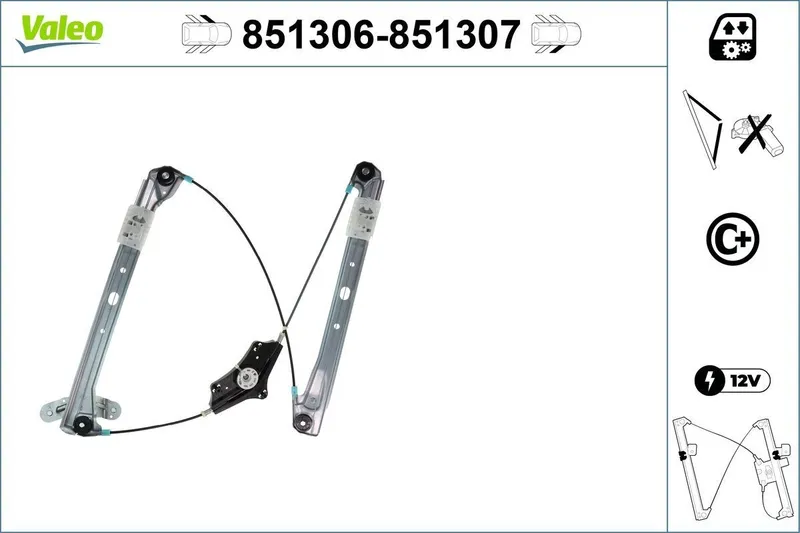 Fönsterhiss VALEO 851306