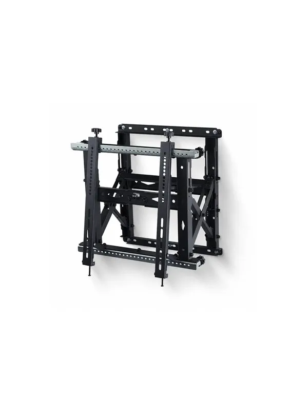 StarTech.com Startech mounting kit - kickstand style - for flat panel - landscape/portrait six-point adjustments up to 70 kg - black - Max 70 kg - recommended for 70″