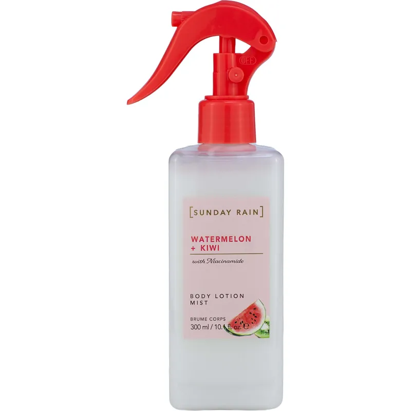 Sunday Rain Watermelon + Kiwi Lotion Mist 300 ml