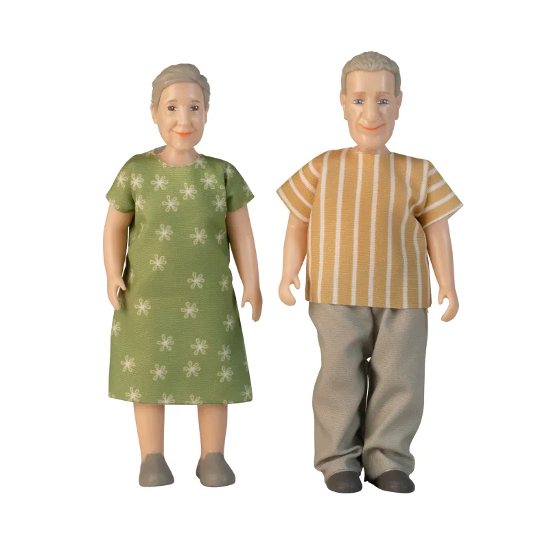 Lundby Dockhusdockor Äldre Par Micki