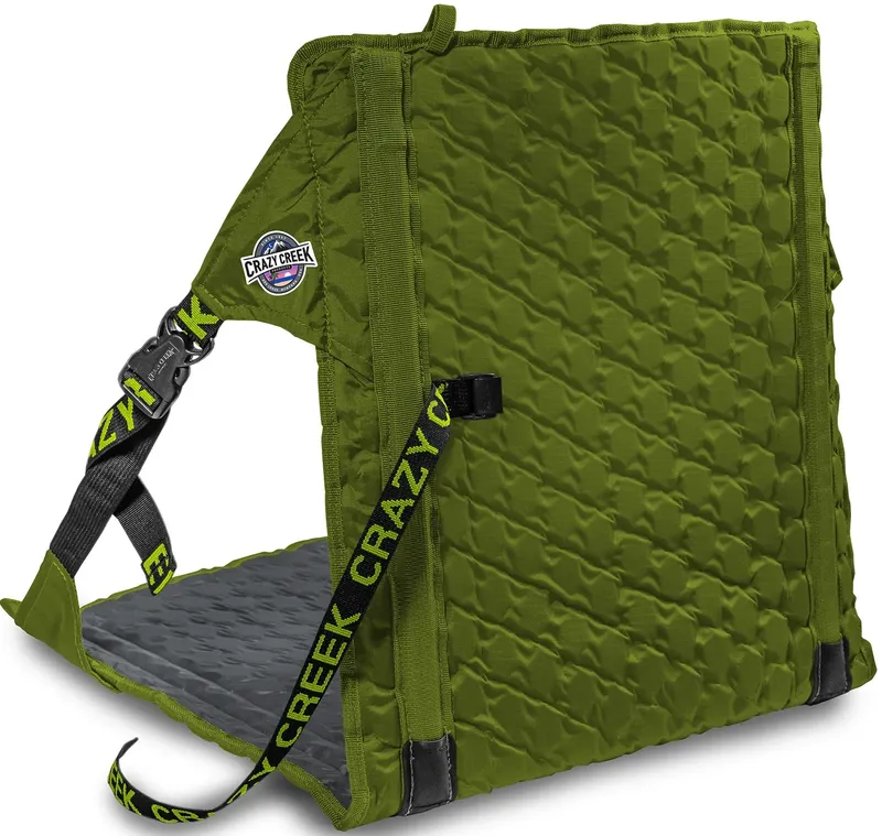 Crazy Creek Hex 2.0 Original Chair Olive / Slate Grey
