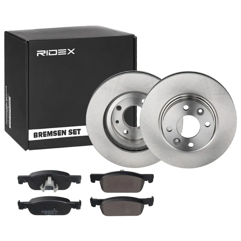 Bromssats, skivbroms RIDEX 3405B1006