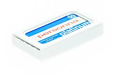 Dubbelrakblad Platinum Chrome x10