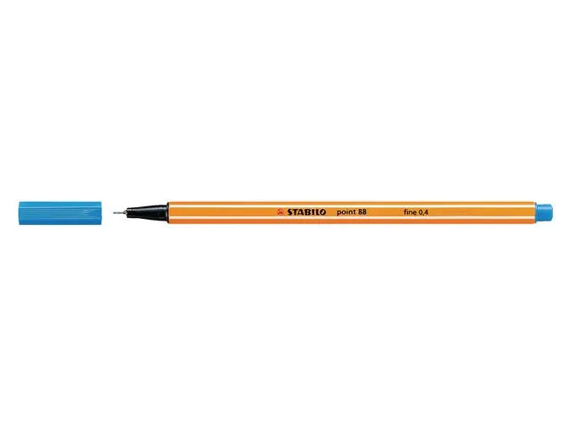 Fineliner STABILO Point 88 mellanblå
